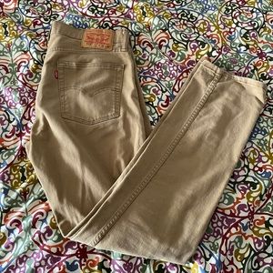 Levi’s 513 slim cut jeans 32x34